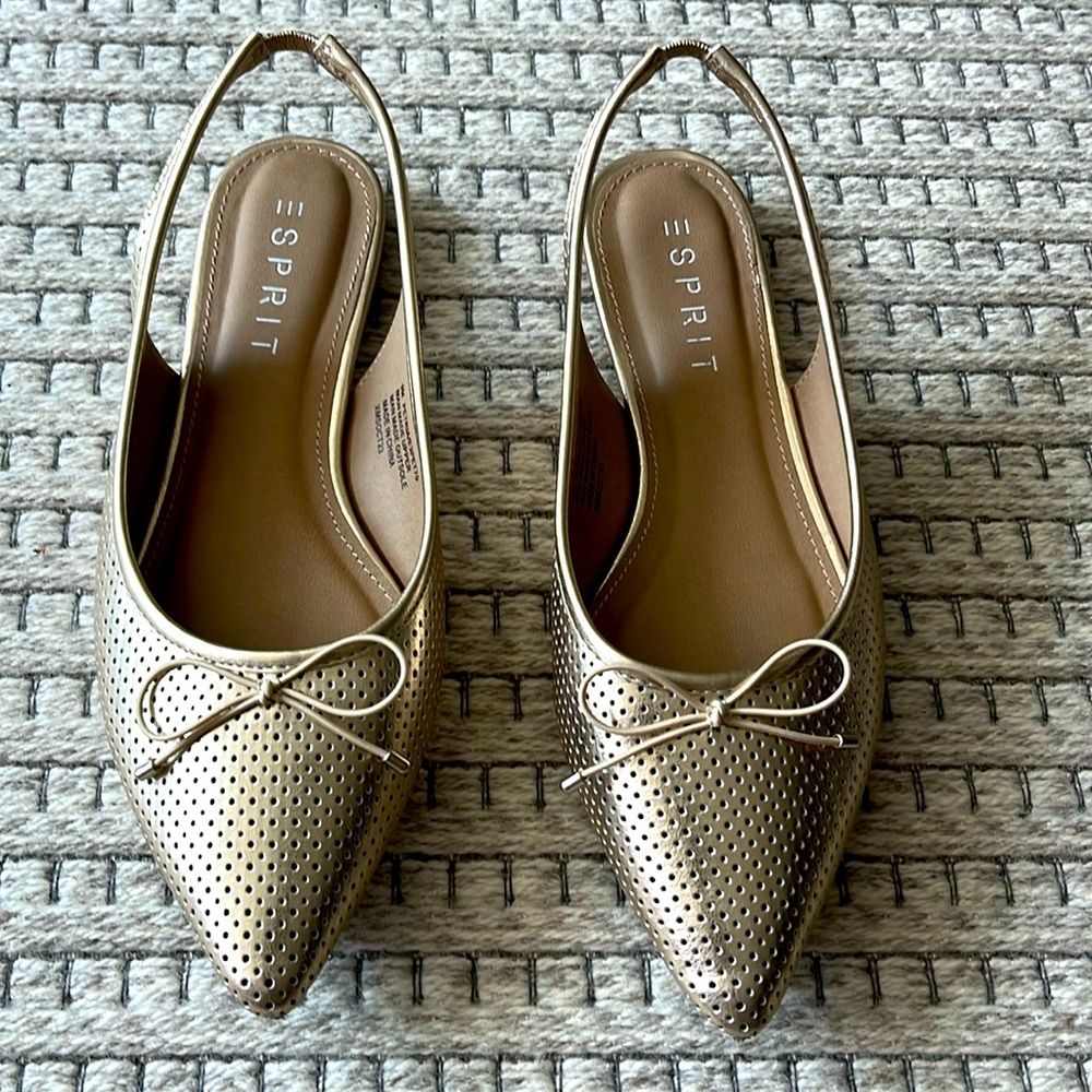 Esprit Ballet Flat Sling Backs